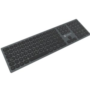 NATEC NKL-1830 klaviatūra Universalus RD belaidis ryšys + „Bluetooth“ QWERTY Ispanas Juoda, Pilka - Image 3