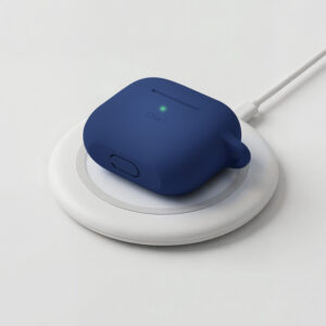 Etteri silikoninis dėklas AirPods 3 tamsiai mėlynas - Image 5