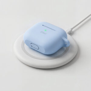 Etteri silikoninis dėklas AirPods 3 šviesiai mėlynas - Image 5