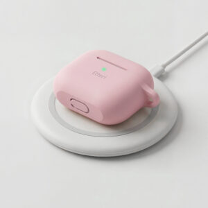 Etteri silikoninis dėklas AirPods 3 šviesiai rožinis - Image 5
