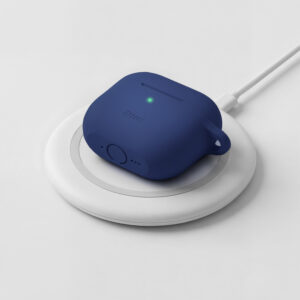 Etteri silikoninis dėklas AirPods 4 tamsiai mėlynas - Image 5