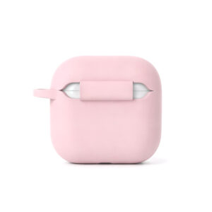 Etteri silikoninis dėklas AirPods 4 šviesiai rožinis - Image 3