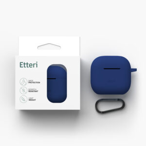 Etteri silikoninis dėklas AirPods 3 tamsiai mėlynas - Image 8