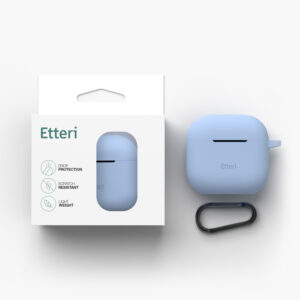 Etteri silikoninis dėklas AirPods 3 šviesiai mėlynas - Image 8