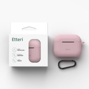 Etteri silikoninis dėklas AirPods Pro 3 šviesiai rožinis - Image 8