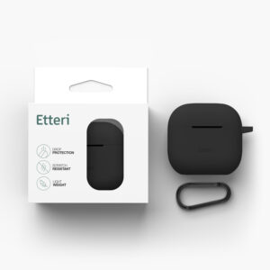 Etteri silikoninis dėklas AirPods 3 juodas - Image 8