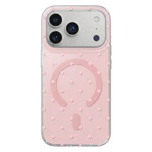 Bubble Dots Mag dėklas Apple iPhone 11 rožinis - Image 4