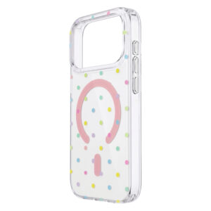 Bubble Dots Mag dėklas Apple iPhone 11 baltas - Image 3