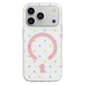 Bubble Dots Mag dėklas, skirtas Apple iPhone 14 Pro 6,1" baltas - Image 4