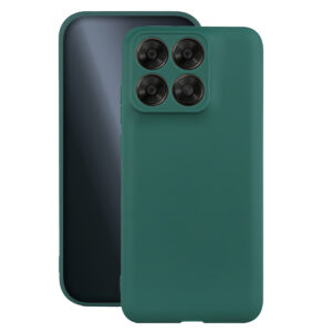 Matinis TPU dėklas Motorola Edge 70 Fusion, miško žalios spalvos