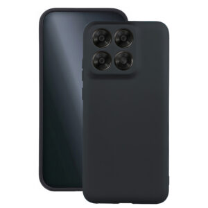 Silikoninis dėklas Motorola Edge 70 Fusion, juodas