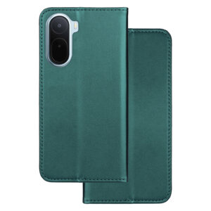 Išmanusis magnetinis dėklas, skirtas Xiaomi Redmi A7 Pro, tamsiai žalias
