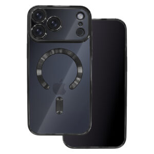 „Color Chrome Mag“ dėklas, skirtas „Apple iPhone 17 Pro Max 6,9“ / 18 Pro Max 6,9“ juodas