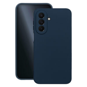 Silikoninis dėklas Samsung Galaxy A27 5G tamsiai mėlynas