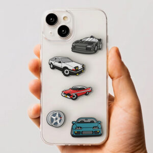 3D lipdukas Fast cars, 5 vnt. rinkinys - Image 3