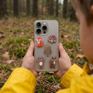 3D lipdukas Forest 5 vnt. rinkinys - Image 2