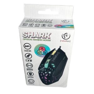 Rebeltec žaidimų pelė SHARK 800/2400 DPI - Image 4
