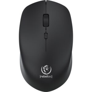 Rebeltec belaidė pelė ORION 2.4G Bluetooth 400mAh juoda - Image 4