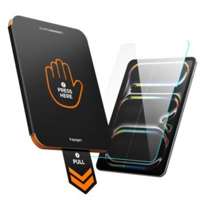 GRŪDINTAS STIKLAS SPIGEN ALM GLAS.TR T IPAD PRO 11” 5 / 6 / 2024-2025 SKAIDRUS - Image 6