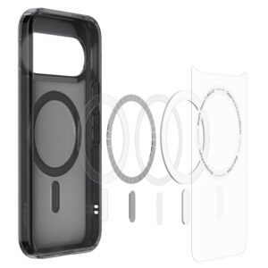 SPIGEN ULTRA HYBRID MAG MAGSAFE GOOGLE PIXEL 11 DĖKLAS FROST BLACK - Image 6