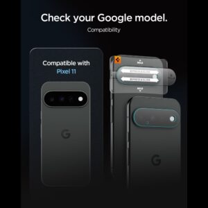 Spigen OPTIK PRO GLAS.TR EZ FIT KAMEROS APSAUGA 2-PACK GOOGLE PIXEL 11 SKAIDRI - Image 6