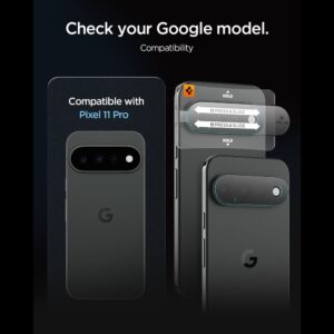 Spigen OPTIK PRO GLAS.TR EZ FIT KAMEROS APSAUGA 2-PACK GOOGLE PIXEL 11 PRO SKAIDRI - Image 6