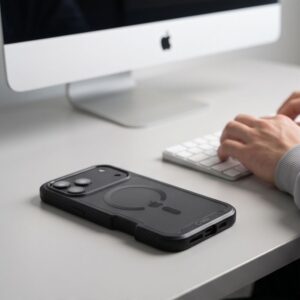Tech-Protect DEFENSE MagSafe Apple iPhone 17 PRO / 18 PRO MATINIS JUODAS - Image 6