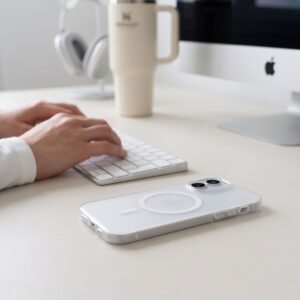 Tech-Protect MAGZERO MagSafe Apple iPhone 17 MATINIS BALTAS - Image 6