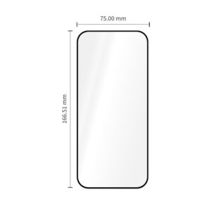 GRŪDINTAS STIKLAS Tech-Protect GLASS FIT+ 2-PACK XIAOMI REDMI 17 4G / 5G BLACK - Image 6