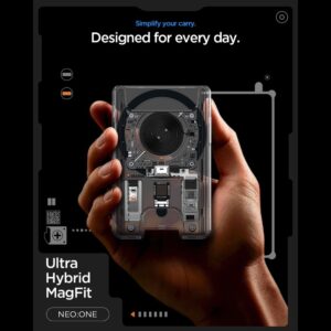 Spigen ULTRA HYBRID Wallet MagSafe MAGNETINIS KORTELIŲ DĖKLAS NEO ONE - Image 6