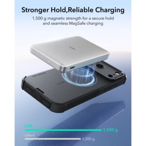 ESR CYBER TOUGH MagSafe Apple iPhone 17 PRO MAX / 18 PRO MAX JUODAS - Image 6