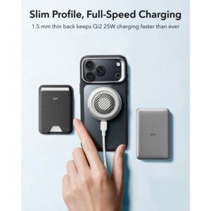 ESR Classic Hybrid KICKSTAND MagSafe Apple iPhone 17 PRO / 18 PRO SKAIDRUS/JUODAS - Image 6