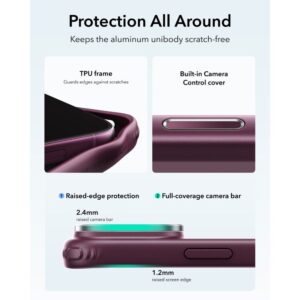 ESR Classic Hybrid KICKSTAND MagSafe Apple iPhone 17 PRO / 18 PRO MATINIS TAMSIAI BORDINIS - Image 5