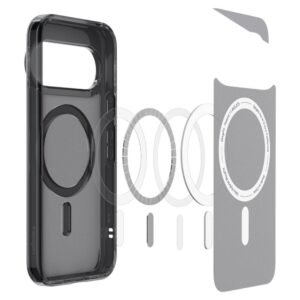 SPIGEN ULTRA HYBRID MAG MAGSAFE DĖKLAS GOOGLE PIXEL 11 PRO XL FROST BLACK - Image 6
