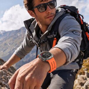 TECH-PROTECT SILICONE AIR SAMSUNG GALAXY WATCH ULTRA 1 / 2 2024-2026 (47 MM) TANGARINE ORANGE - Image 6