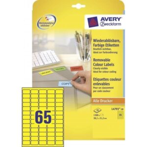 *Lipnios etiketės Multi3 10498,  A4,3 97x67,7, 100 lapų