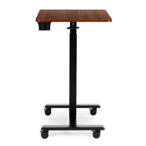 Mobilus reguliuojamas stalas 70x48 cm nešiojamojo kompiuterio staliukas, aukščio reguliavimas 71,5–112 cm ModernHome - Image 7