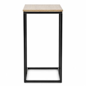 Loft stiliaus staliukas nešiojamam kompiuteriui su metaliniu rėmu ModernHome - Image 7