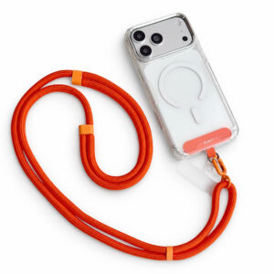 Etteri universalus kaklo dirželis telefonams, oranžinis - Image 2