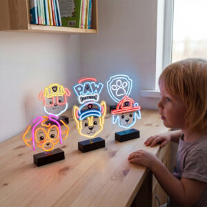 Neoninė LED lempa su stovu Paw Patrol – Chase OW-120346 - Image 12