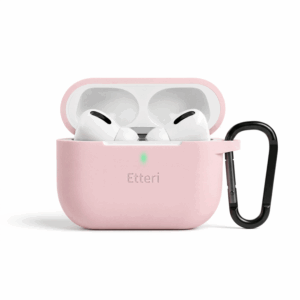 Etteri silikoninis dėklas AirPods Pro 3 šviesiai rožinis