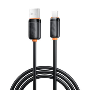 XO laidas NB302 USB - USB-C 1,0m 3A juodas