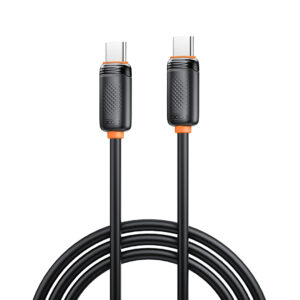 XO laidas NB-Q302B PD USB-C - USB-C 1,0m 60W juodas
