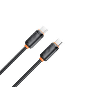 XO laidas NB-Q302B PD USB-C - USB-C 1,0m 60W juodas - Image 3