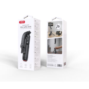 XO asmenukių lazda Bluetooth trikojis SS39 juodas su nuimamu stovu telefonui 70cm - Image 5
