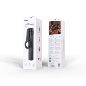 XO asmenukių lazda Bluetooth trikojis SS37 juodas magnetinis, skirtas MagSafe 124cm - Image 6