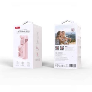 XO asmenukių lazda Bluetooth trikojis SS29 rožinis 64cm - Image 2