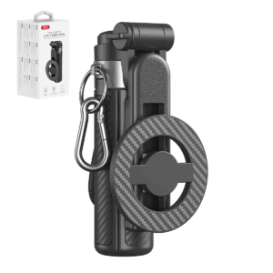 XO asmenukių lazda Bluetooth trikojis SS25 juodas magnetinis skirtas MagSafe 64cm - Image 1