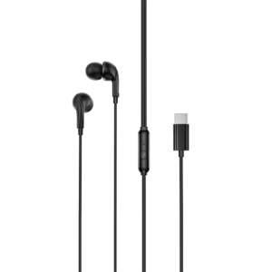 XO laidinės ausinės EP82 USB-C juodos