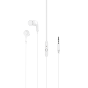 XO laidinės ausinės EP86 jack 3,5mm baltos